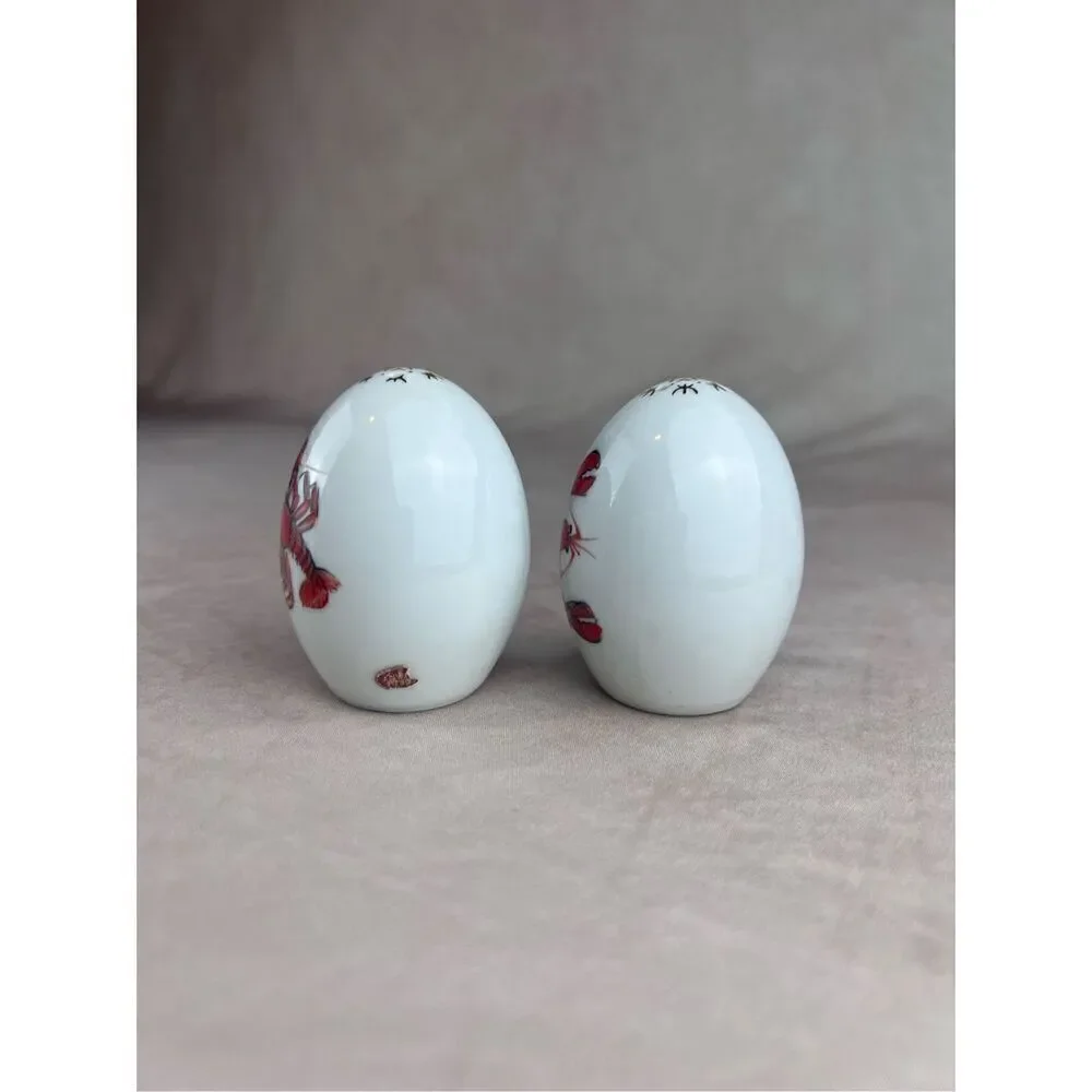 Vintage Lobster Salt and Pepper Shakers